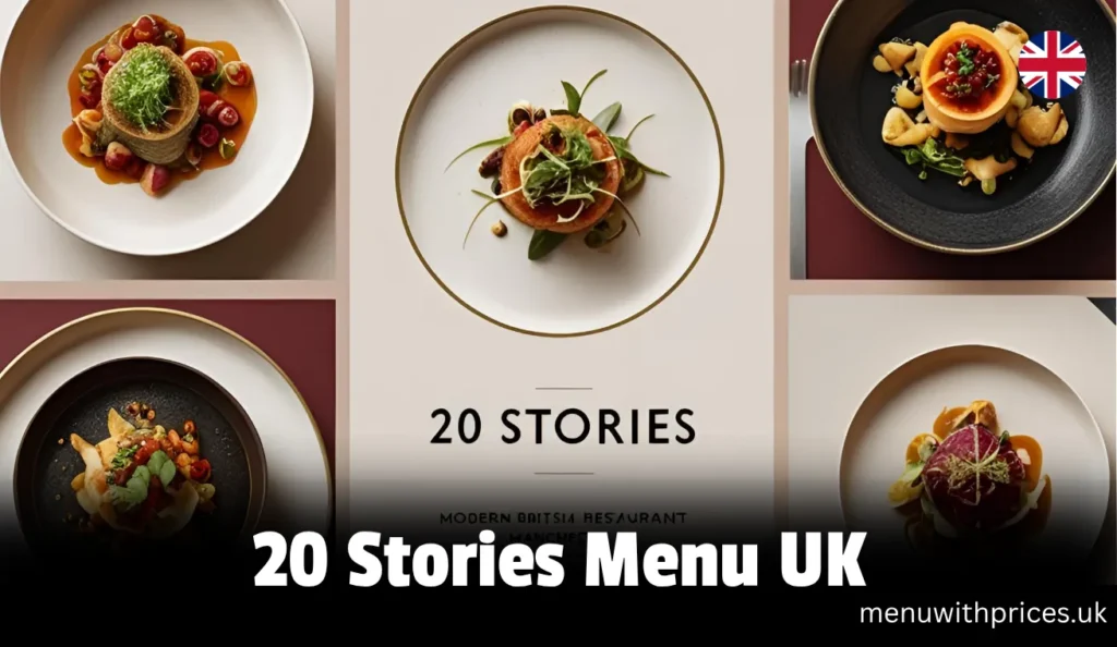 20 Stories Menu UK