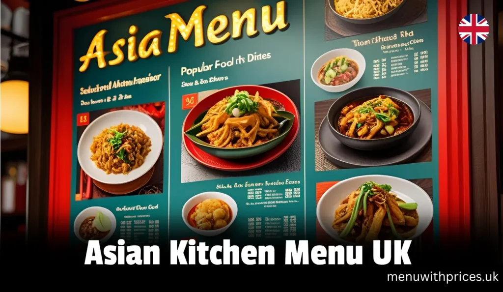 Asian Kitchen Menu UK