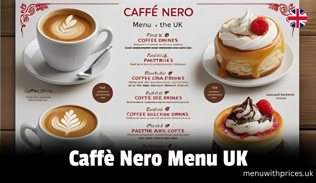 Caffè Nero Menu UK