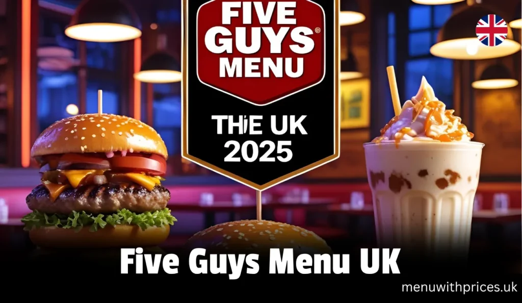 Five Guys Menu UK