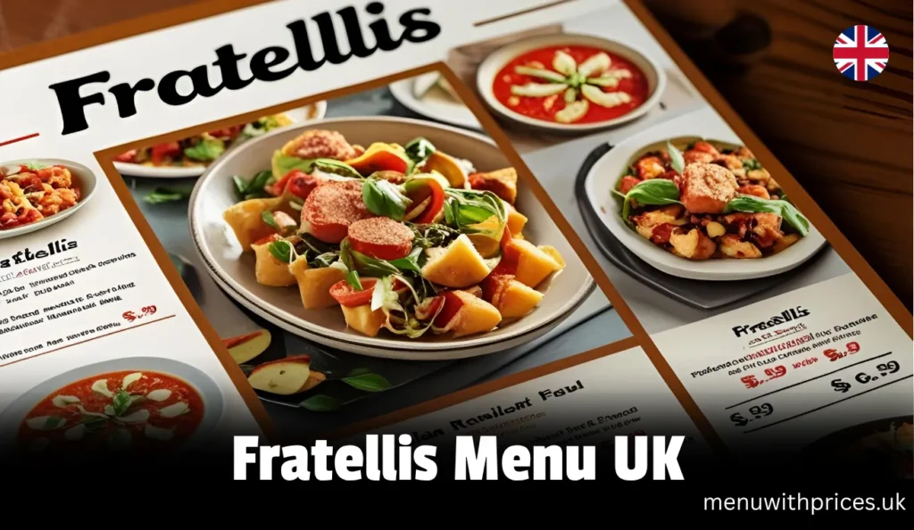 Fratellis Menu UK