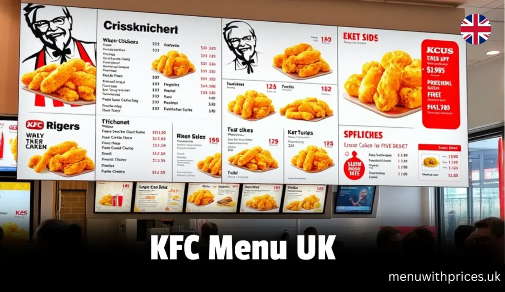KFC Menu UK