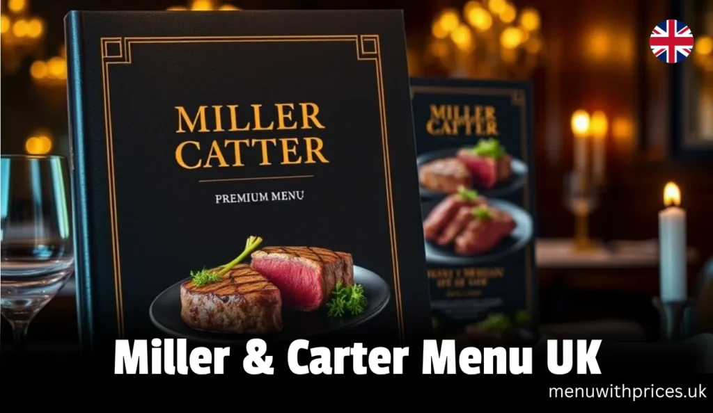 Miller & Carter Menu UK