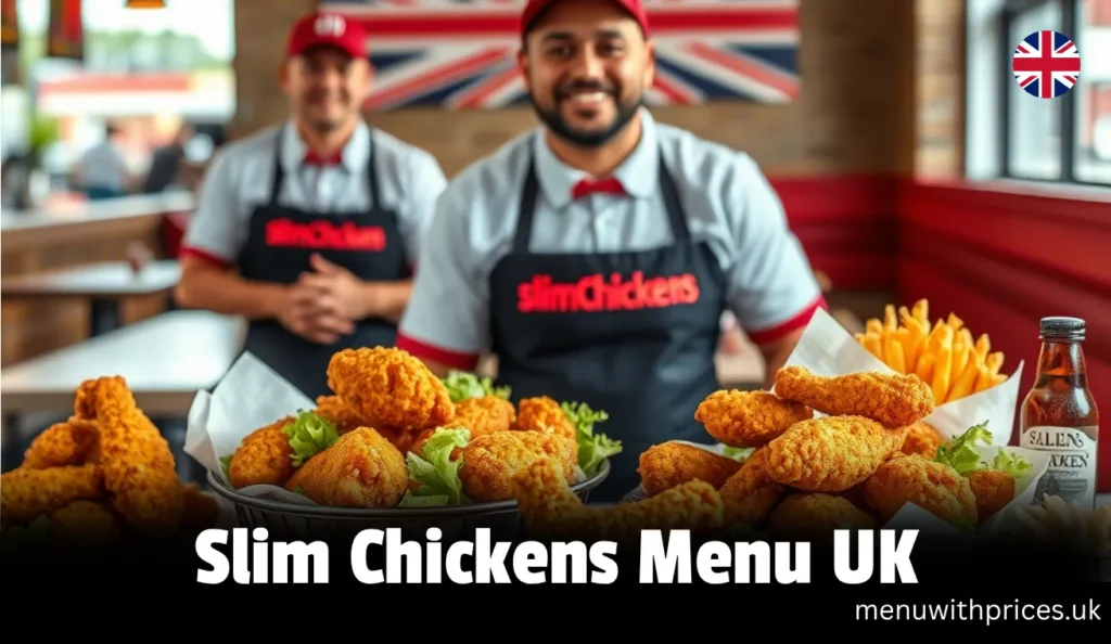 Slim Chickens Menu UK