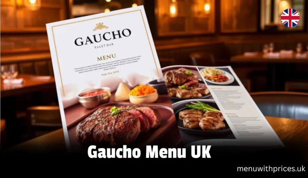 Gaucho Menu UK