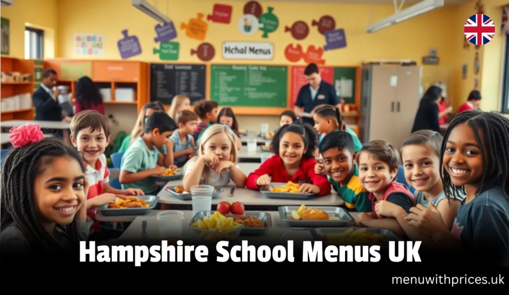 Hampshire School Menus UK
