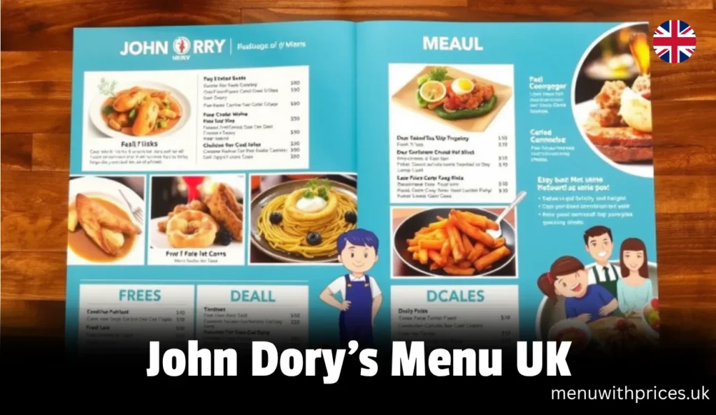 John Dory's Menu UK