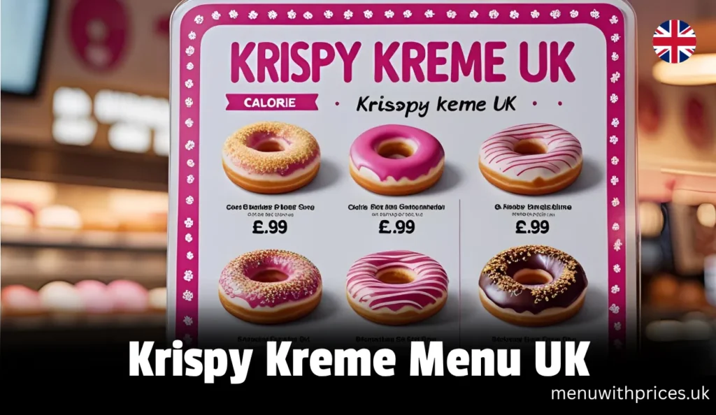 Krispy Kreme Menu UK