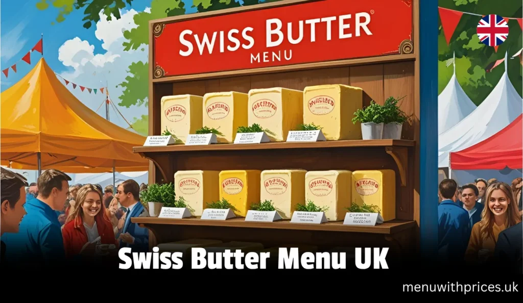 Swiss Butter Menu UK