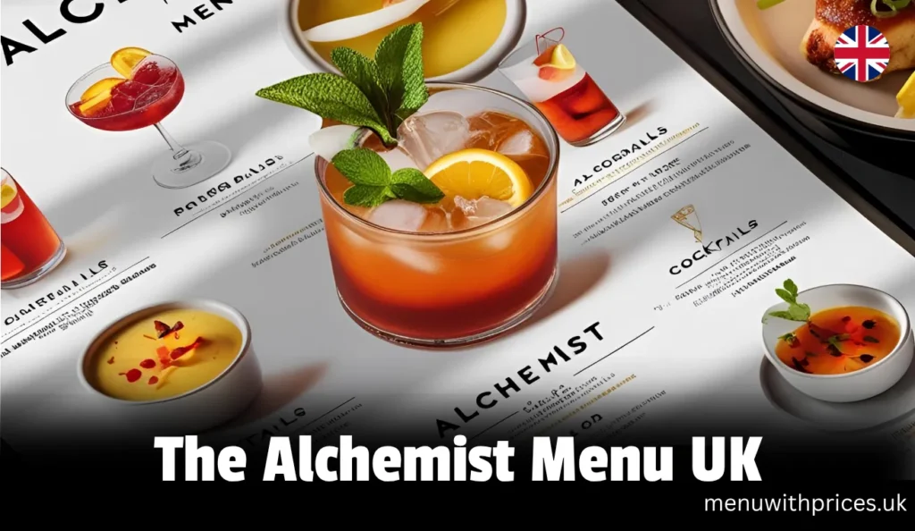 The Alchemist Menu UK