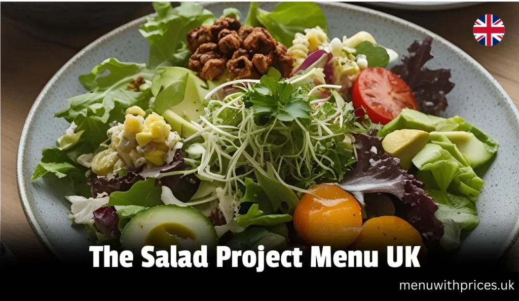 The Salad Project Menu UK